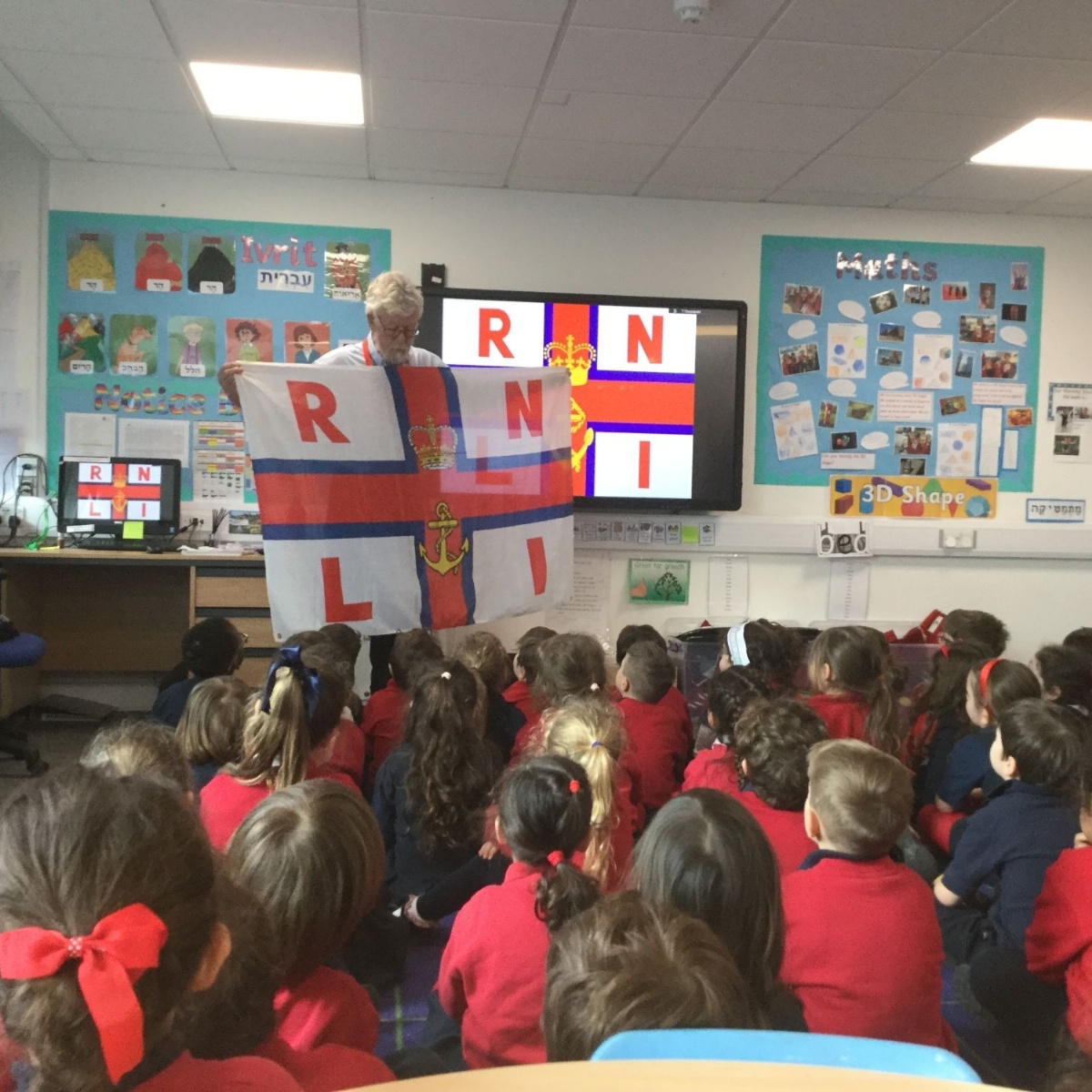 Alma Primary RNLI visit Alma